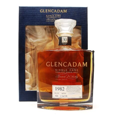 Glencadam 30 letnia szkocka whisky single malt z regionu Speyside, 700 ml, w pudełku