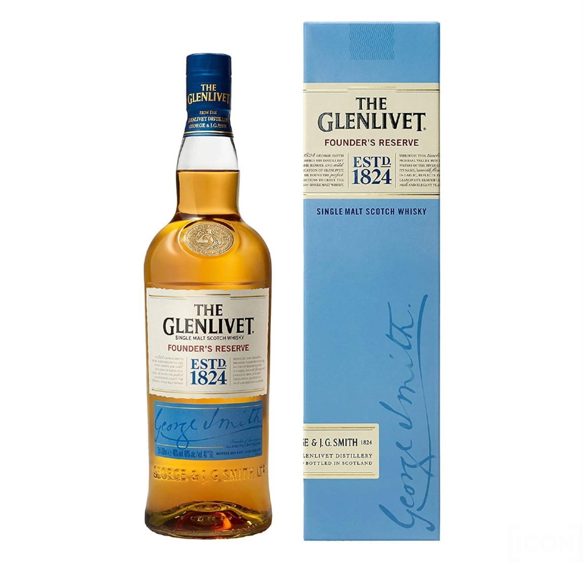 The Glenlivet Founders Reserve szkocka whisky single malt z regionu Speyside 700 ml z pudełkiem