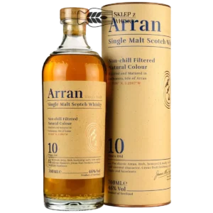 Arran 10-letnia szkocka whisky single malt z wyspy Arrran, 700 ml, w pudełku