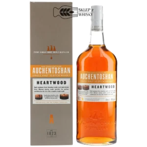 Auchentoshan Heartwood - szkocka whisky single malt z regionu Lowlands, 1000 ml, w pudełku