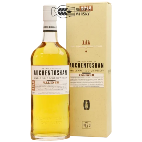 Auchentoshan Valinch 2012 - szkocka whisky single malt z regionu Lowlands, 700 ml, w pudełku