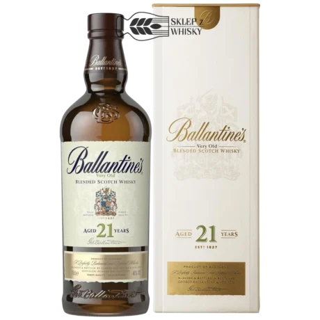 Ballantine's 21-letnia szkocka whisky blended, 700 ml, w pudełku