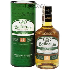 Ballechin 10-letnia szkocka whisky single malt z regionu Highland, 700 ml, w pudełku