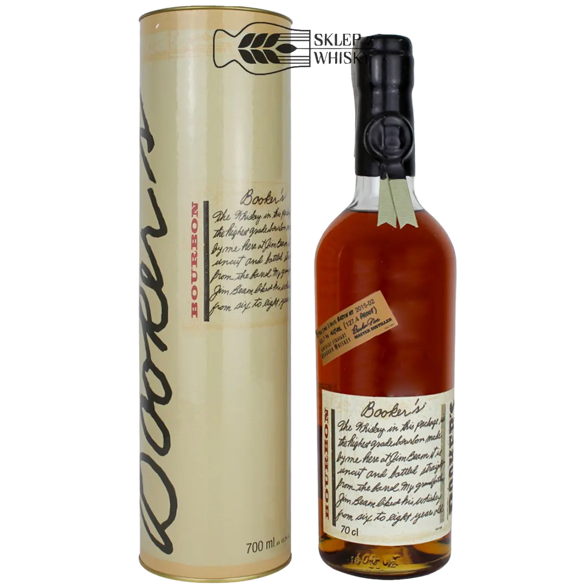 Booker's Bourbon z Kentucky, USA, 700 ml, w pudełku