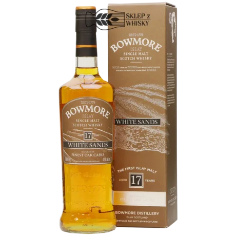 Bowmore 17 YO White Sands - szkocka whisky single malt z regionu Islay, 700 ml, w pudełku