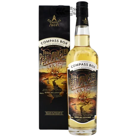 Compass Box The Peat Monster - szkocka whisky blended malt, 700 ml, w pudełku