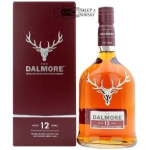 Dalmore 12-letnia szkocka whisky single malt z regionu Highlands, 700 ml, w pudełku