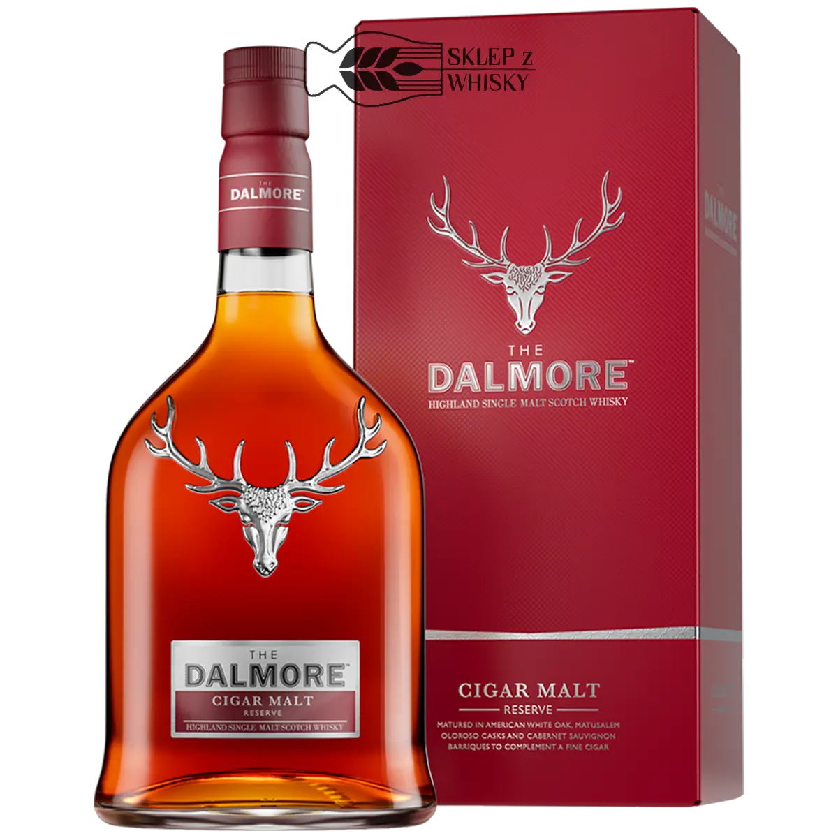 Dalmore Cigar Malt Reserve - szkocka whisky single malt z regionu Highlands, 700 ml, w pudełku