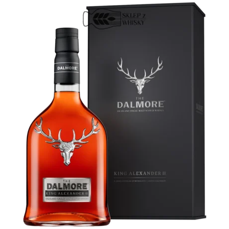 Dalmore King Alexander III - szkocka whisky single malt z regionu Highlands, 700 ml, w pudełku