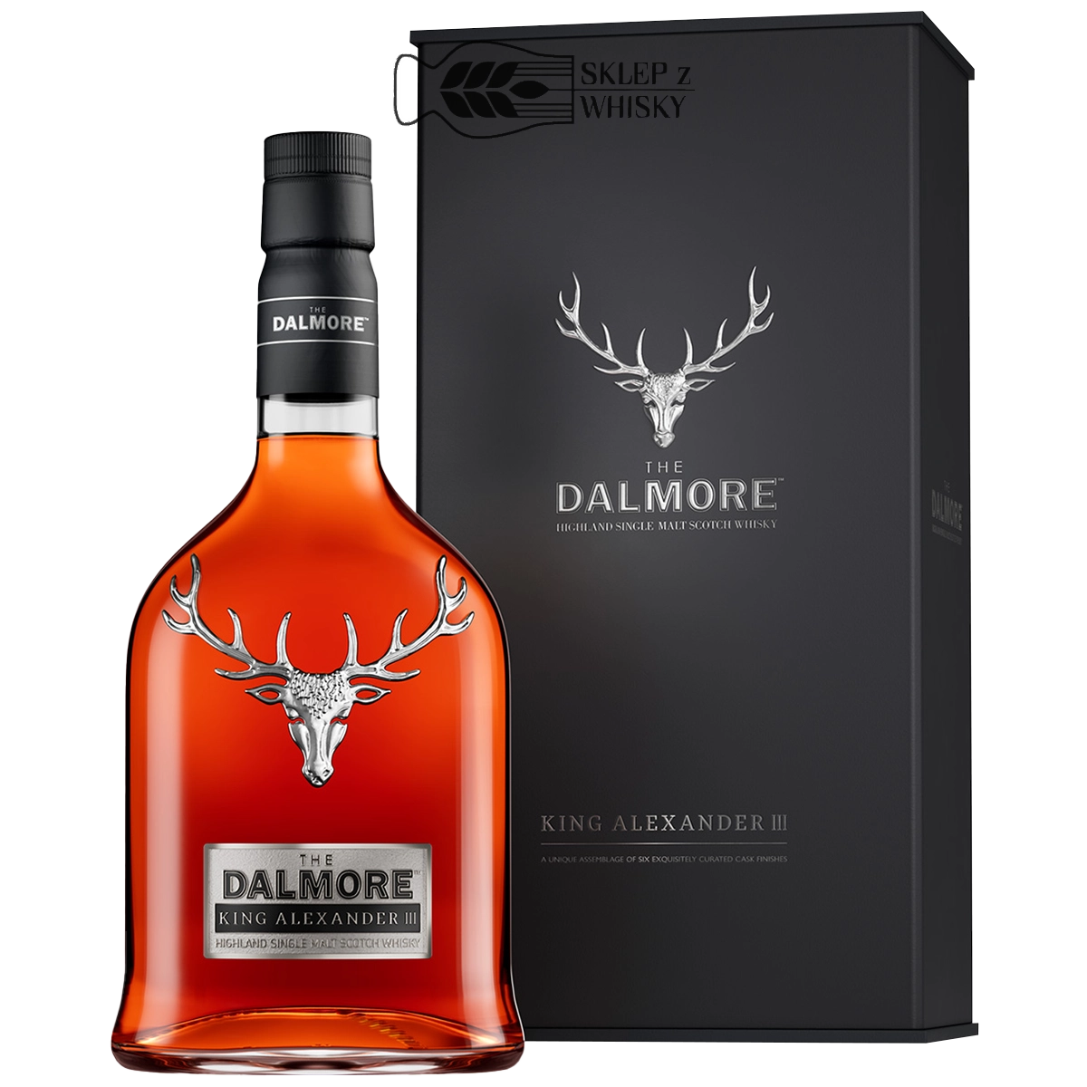 Dalmore King Alexander III - szkocka whisky single malt z regionu Highlands, 700 ml, w pudełku