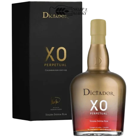 Dictador XO Perpetual - rum kolumbijski, 700 ml, w pudełku