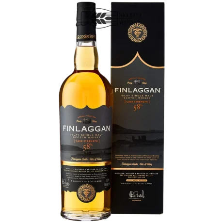 Finlaggan Cask Strength - szkocka whisky single malt z regionu Islay, 700 ml, w pudełku