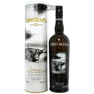 Glen Scotia 12 YO (Stare Wydanie) - szkocka whisky single malt z regionu Campbeltown, 700 ml, w pudełku
