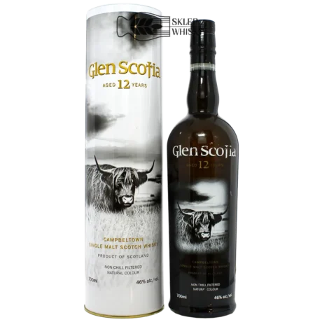 Glen Scotia 12 YO (Stare Wydanie) - szkocka whisky single malt z regionu Campbeltown, 700 ml, w pudełku