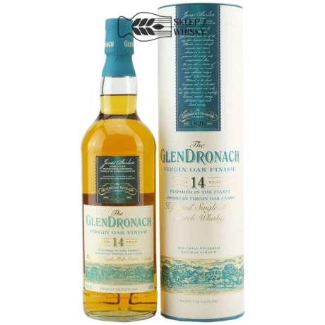 Glendronach 14 YO Virgin Oak Finish - szkocka whisky single malt z regionu Highlands, 700 ml, w pudełku