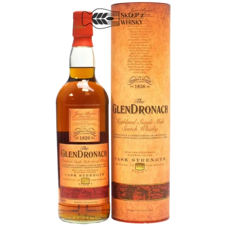 Glendronach Cask Strength Batch 3 - szkocka whisky single malt z regionu Highlands, 700 ml, w pudełku