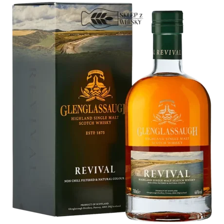 Glenglassaugh Revival - szkocka whisky single malt z regionu Highlands 700 ml, w pudełku