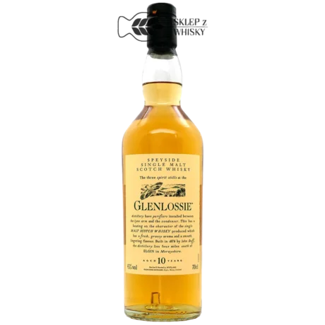 Glenlossie 10 YO Flora & Fauna - szkocka whisky single malt z regionu, Speyside, 700 ml