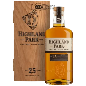 Highland Park 25-letnia szkocka whisky single malt z regionu Highlands, 700 ml, w pudełku