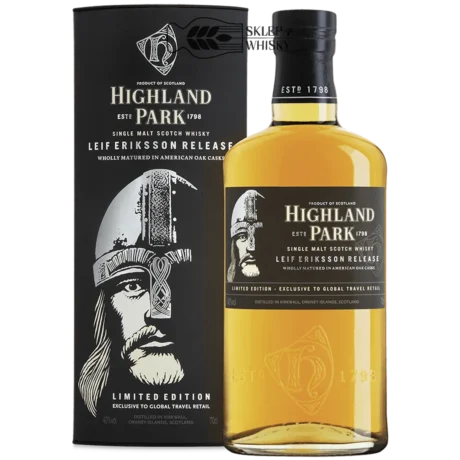 Highland Park Leif Eriksson - szkocka whisky single malt z regionu Highlands, 700 ml, w pudełku