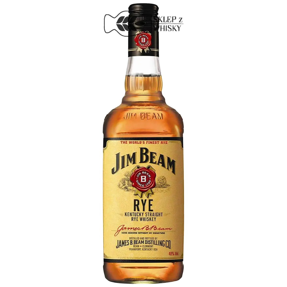 Jim Beam Rye (Stare Wydanie) - amerykańska whiskey żytnia z Kentucky, 700 ml
