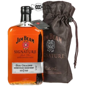 Jim Beam Signature Six Grains 6-letni bourbon z Kentucky, 1 litr, w woreczku