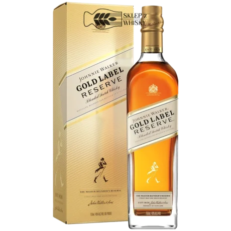Johnnie Walker Gold Label - szkocka whisky blended, 700 ml, w pudełku