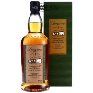 Longrow 14-letnia szkocka whisky single malt z regionu Campbeltown, 700 ml, w pudełku