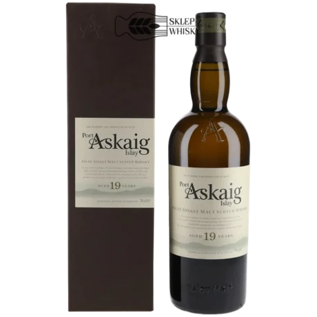 Port Askaig 19-letnia szkocka whisky single malt z regionu Islay, 700 ml, w pudełku