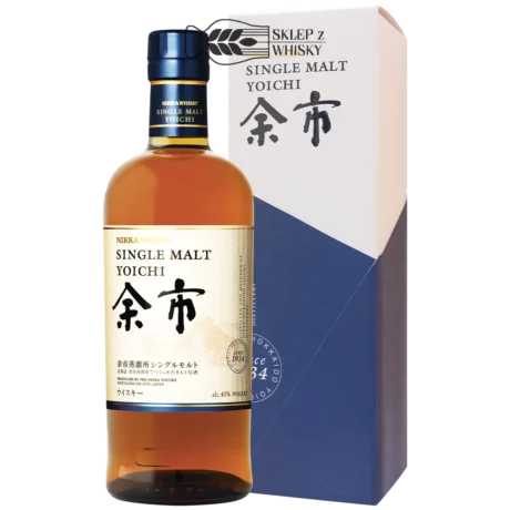 Yoichi Single Malt - japońska whisky single malt z koncernu Nikka. 700 ml, w pudełku