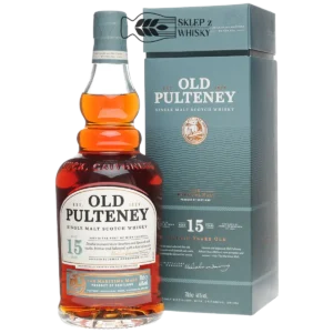 Old Pulteney 15-letnia szkocka whisky single malt z regionu Highland, 700 ml, w pudełku