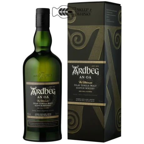 Ardbeg An Oa - szkocka whisky single malt z regionu Islay, 700 ml, w pudełku