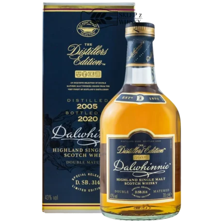 Dalwhinnie Distillers Edition 2020 - szkocka whisky single malt z regionu Highland, 700ml, w pudełku