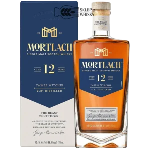 Mortlach 12 YO The Wee Witchie - szkocka whisky single malt z regionu Speyside, 700 ml, w pudełku