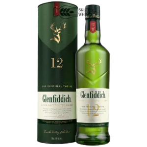 Glenfiddich 12-letnia szkocka whisky single malt, z regionu Speyside, 700 ml w pudełku