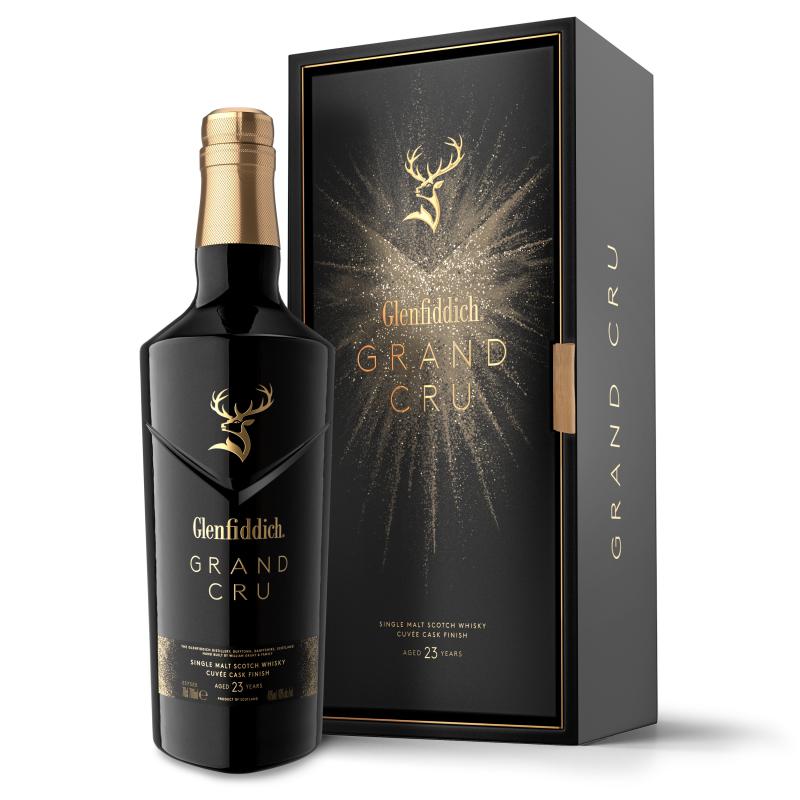 Glenfiddich Grand Cru 23-letnia szkocka whisky single malt, z regionu Speyside, 700 ml w pudełku
