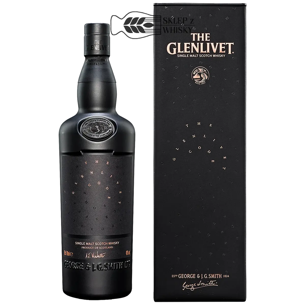 Glenlivet The Code - szkocka whisky single malt z regionu Speyside, 700 ml w pudełku