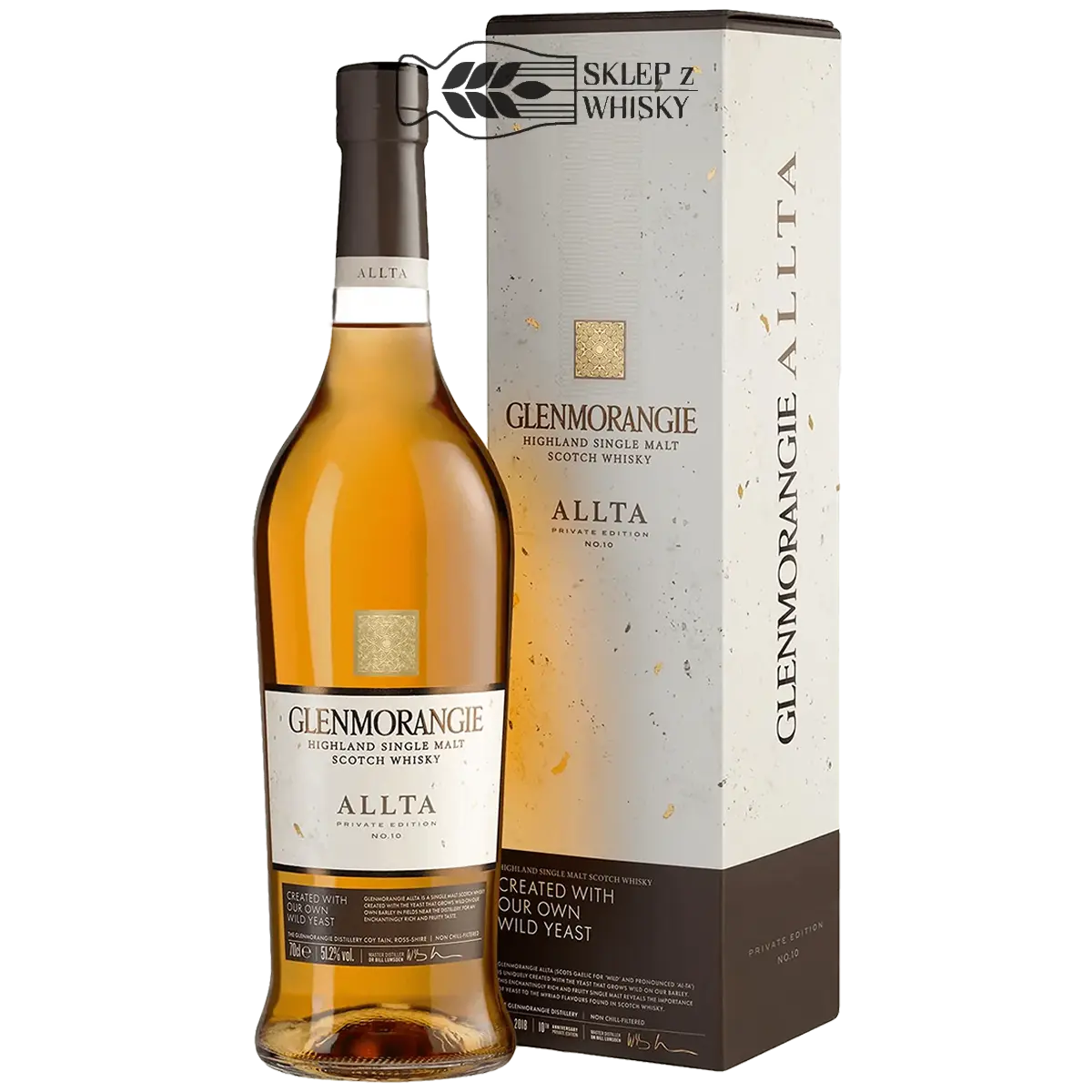 Glenmorangie Allta - szkocka whisky single malt, 700 ml w pudełku