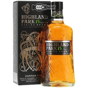 Highland Park 15-letnia szkocka whisky single malt, wypust z 2023 roku, 700 ml w pudełku.