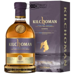 Kilchoman Sanaig szkocka whisky single malt z regionu Islay, 700 ml w pudełku