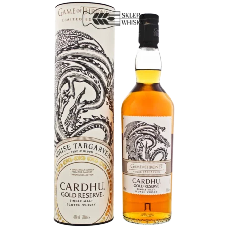 Cardhu Gold Reserve Game Of Thrones - szkocka whisky single malt z regionu Speyside, 700 ml, w pudełku