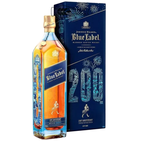 Johnnie Walker Blue Label 200th Anniversary - szkocka whisky blended, 700 ml, w pudełku