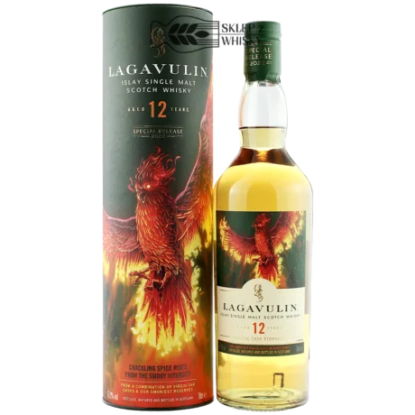 Lagavulin 12 YO Diageo Special Release (DSR) 2022 - szkocka whisky single malt z regionu Isaly, 700 ml, w pudełku