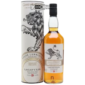 Lagavulin 9 YO Game of Thrones - szkocka whisky single malt z regionu Islay, 700 ml, w pudełku