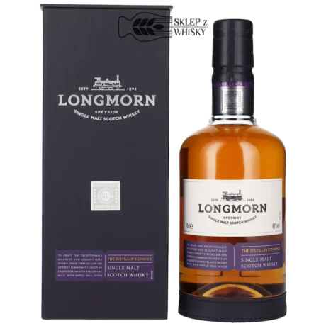 Longmorn The Distiller's Choice - szkocka whisky single malt z regionu speyside, 700 ml, w pudełku