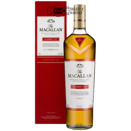 Macallan Classic Cut 2022 - szkocka whisky single malt, z regionu Speyside, 700 ml, w pudełku