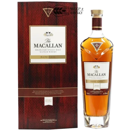Macallan Rare Cask 2021 - szkocka whisky single malt, z regionu Speyside, 700 ml w pudełku