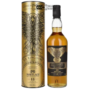 Mortlach 15 YO Game of Thrones Six Kingdoms - szkocka whisky single malt z regionu Speyside, 700 ml, w pudełku