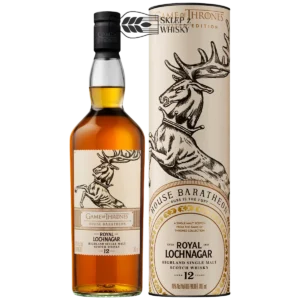 Royal Lochnagar 12 YO Game of Thrones House Baratheon - szkocka whisky single malt z regionu Highlands, 700 ml, w pudełku