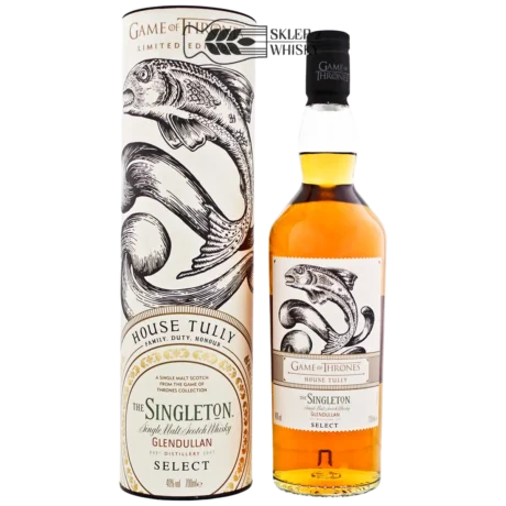 Singleton of Glendullan Game Of Thrones House Tully - szkocka whisky single malt z regionu Speyside, 700 ml, w pudełku